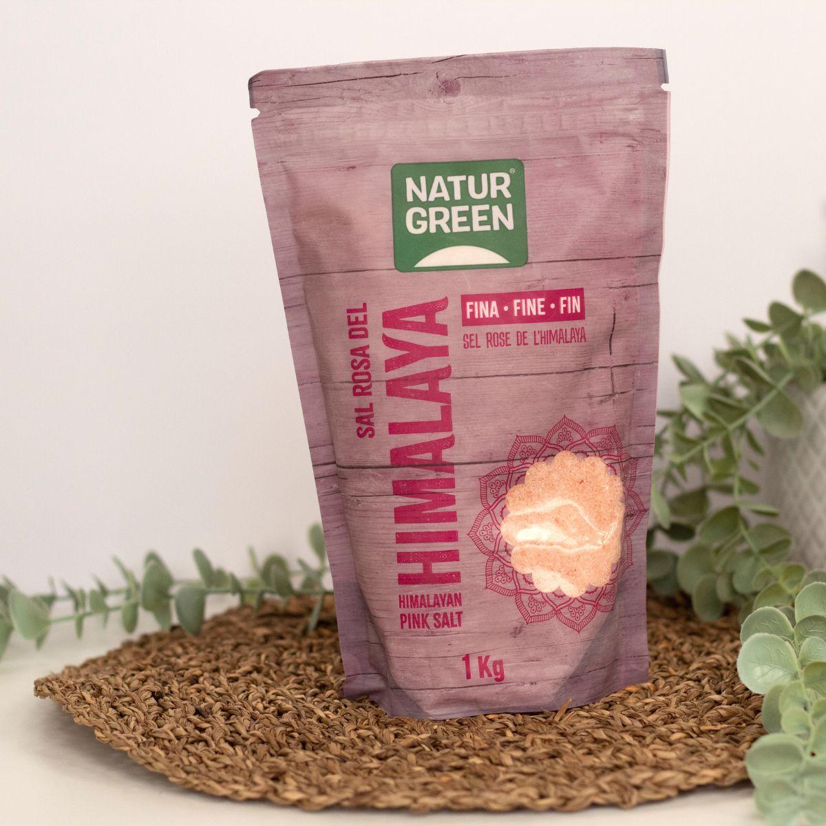 Sal rosa del Himalaya fina Naturgreen