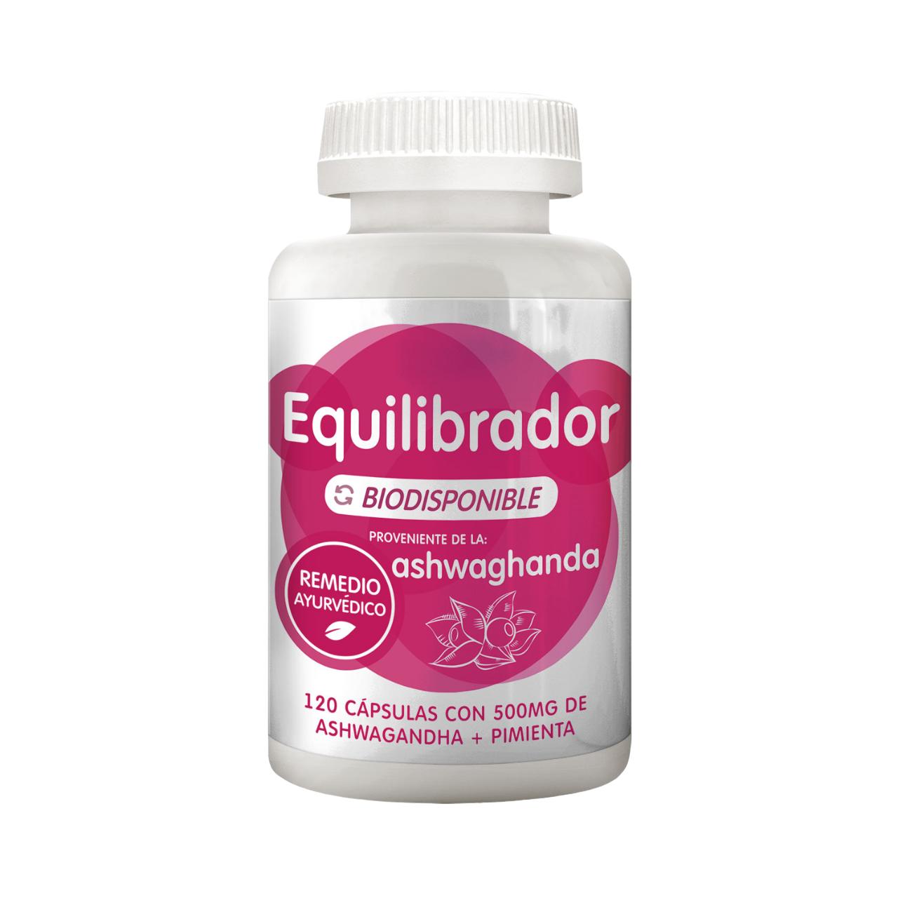 Equilibrador de ASHWAGANDHA Energy Feelings caps.:(120uu./475+25mg)