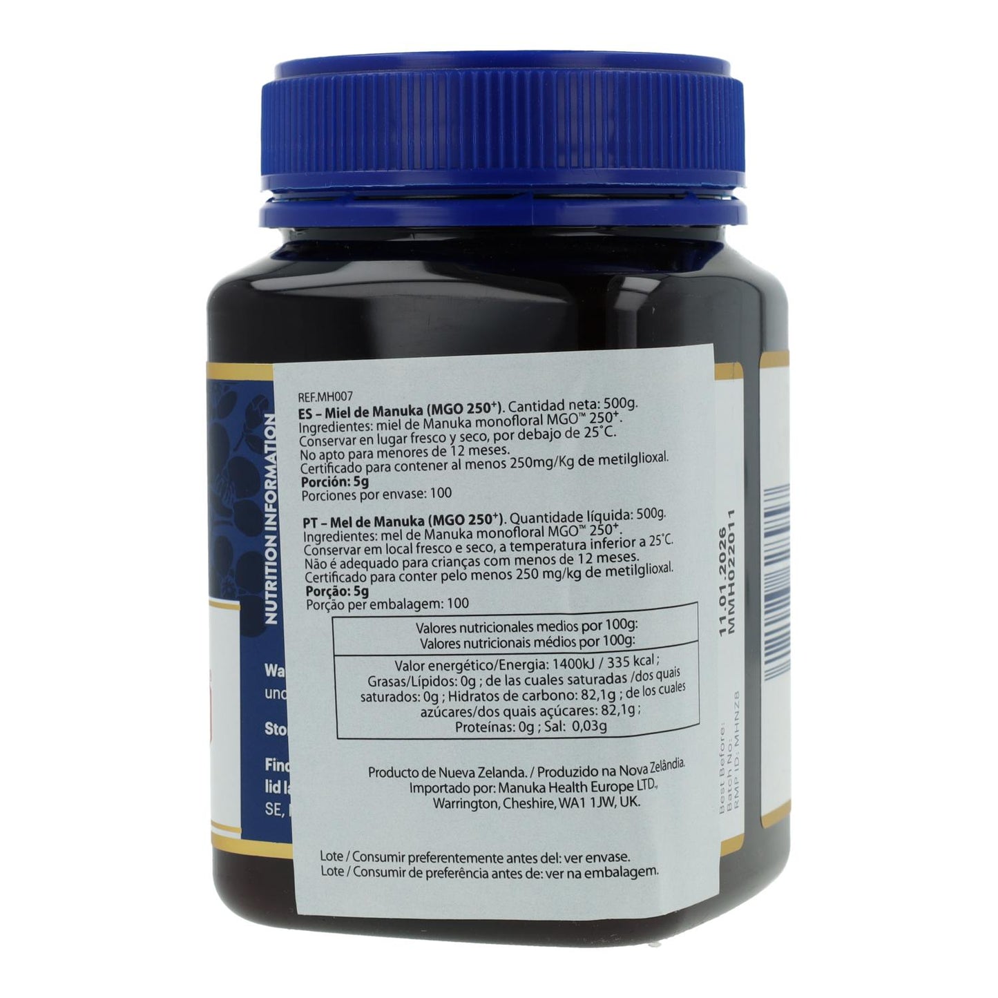 Miel de Manuka MGO 250+ Manuka Health
