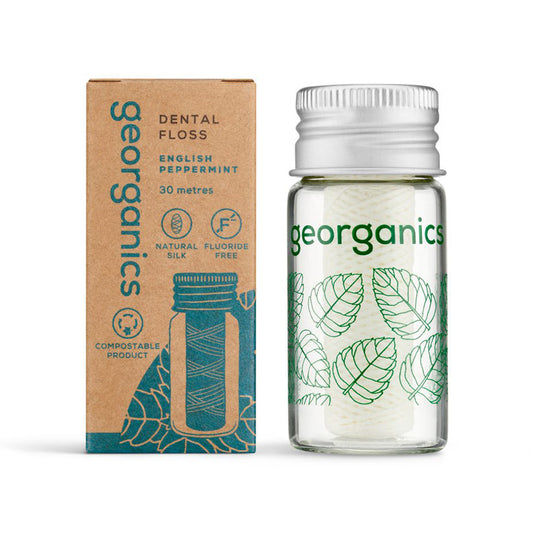 Hilo Dental de Seda - Menta, Georganics