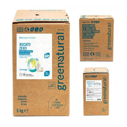 Detergente ropa lavadora y a mano Zero Greenatural 5kg