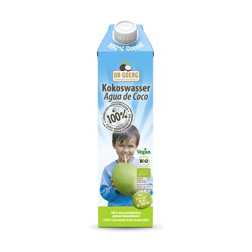 Agua de coco Bio Dr. Goerg  1 L
