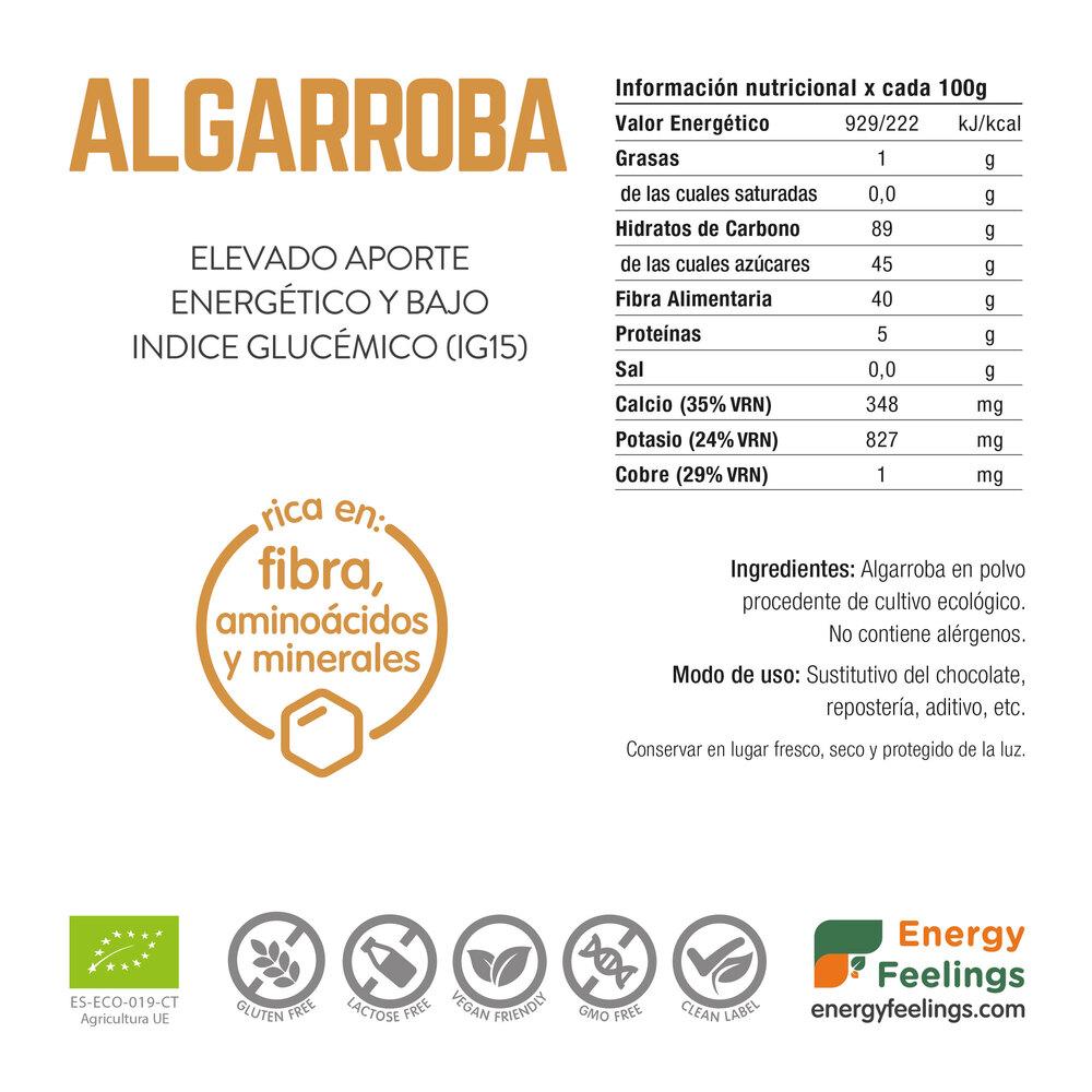 ALGARROBA ECO polvo Doypack Energy Feelings 200 g