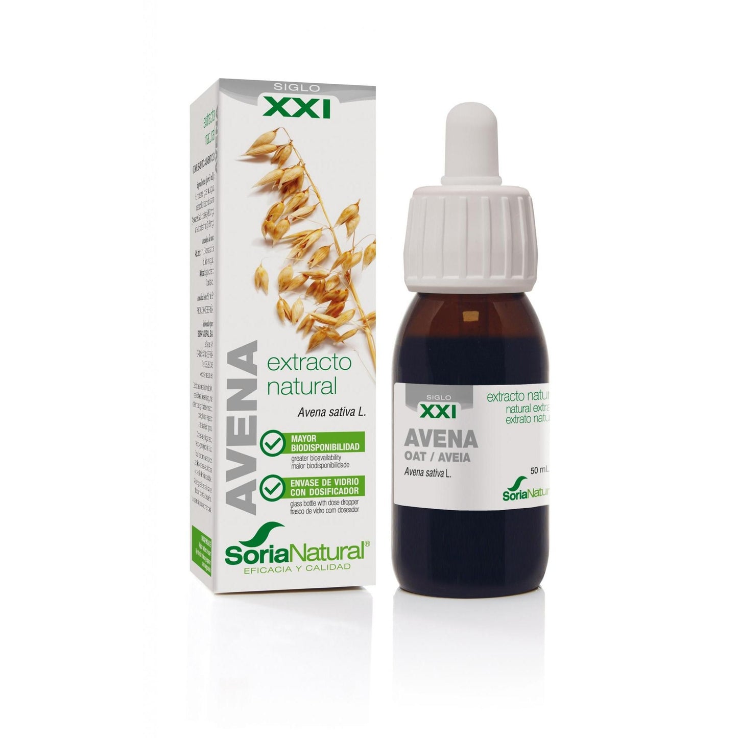 Extracto de Avena Soria Natural, 50 ml