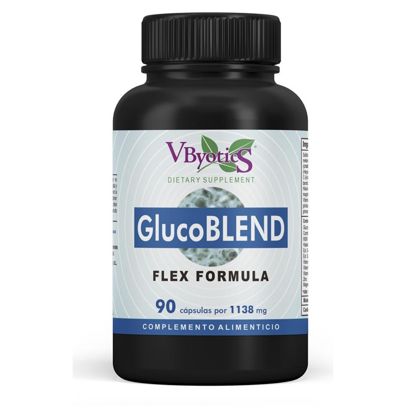 GlucoBlend Flex Fórmula Vbyotics 90 cápsulas
