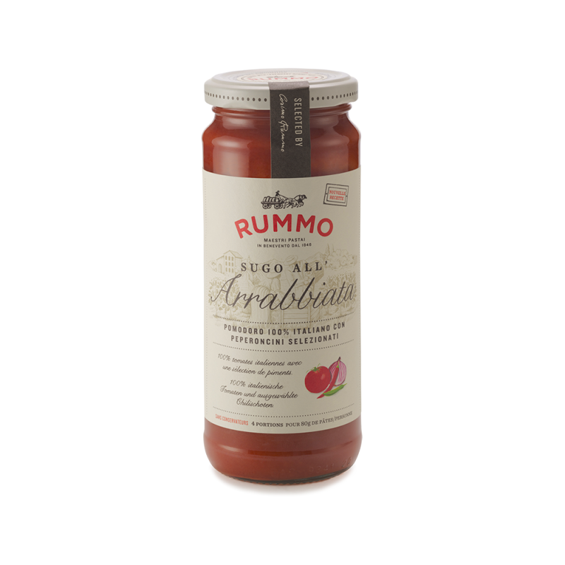 Salsa de Tomate con Guindilla Rummo 340g