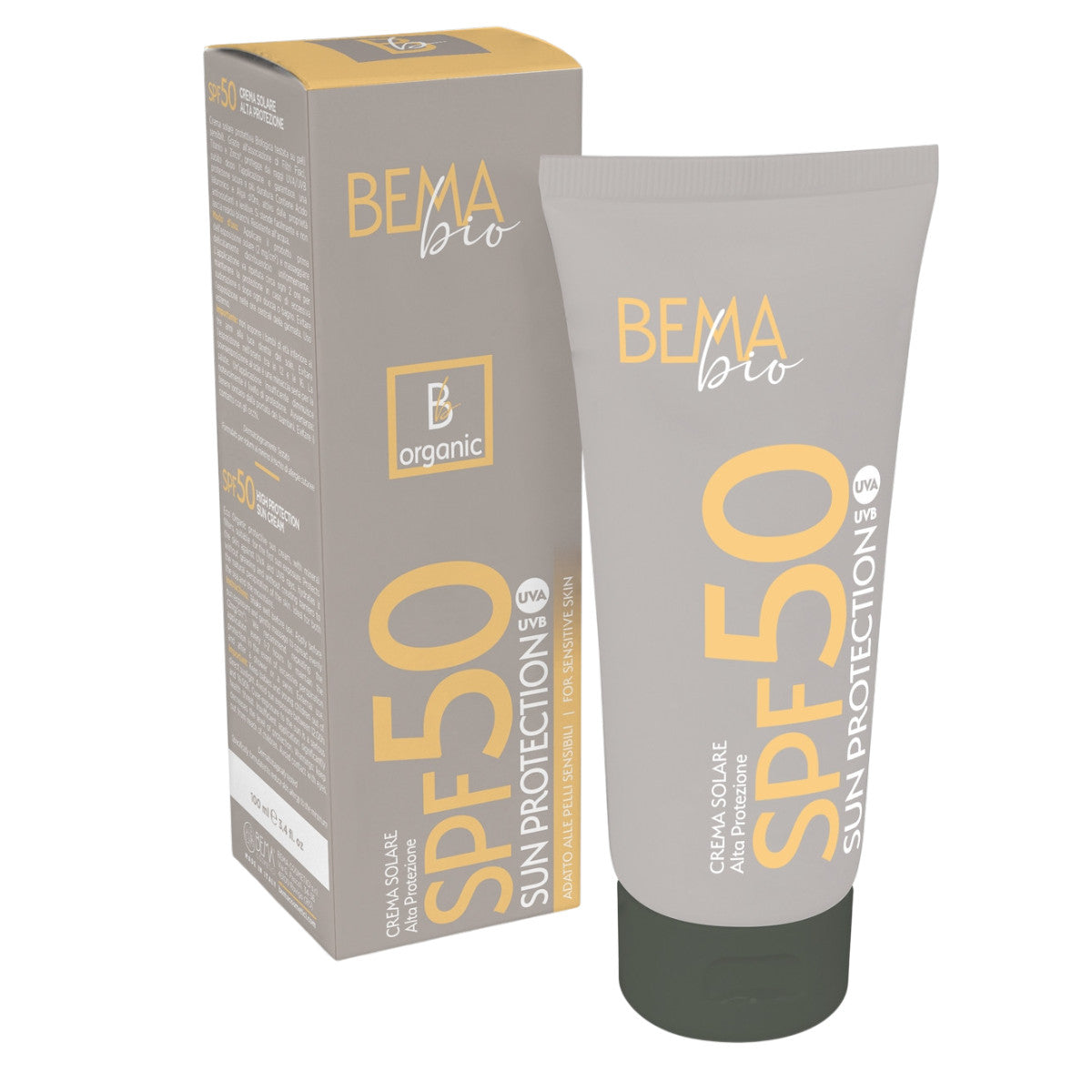 Pack Ahorro Spray Solar Baby & Crema Solar Adult SPF50 Bema 150 + 50 ml