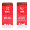 Pack 2x Henna natural Amla y Jatropha, Khadi, 100 g