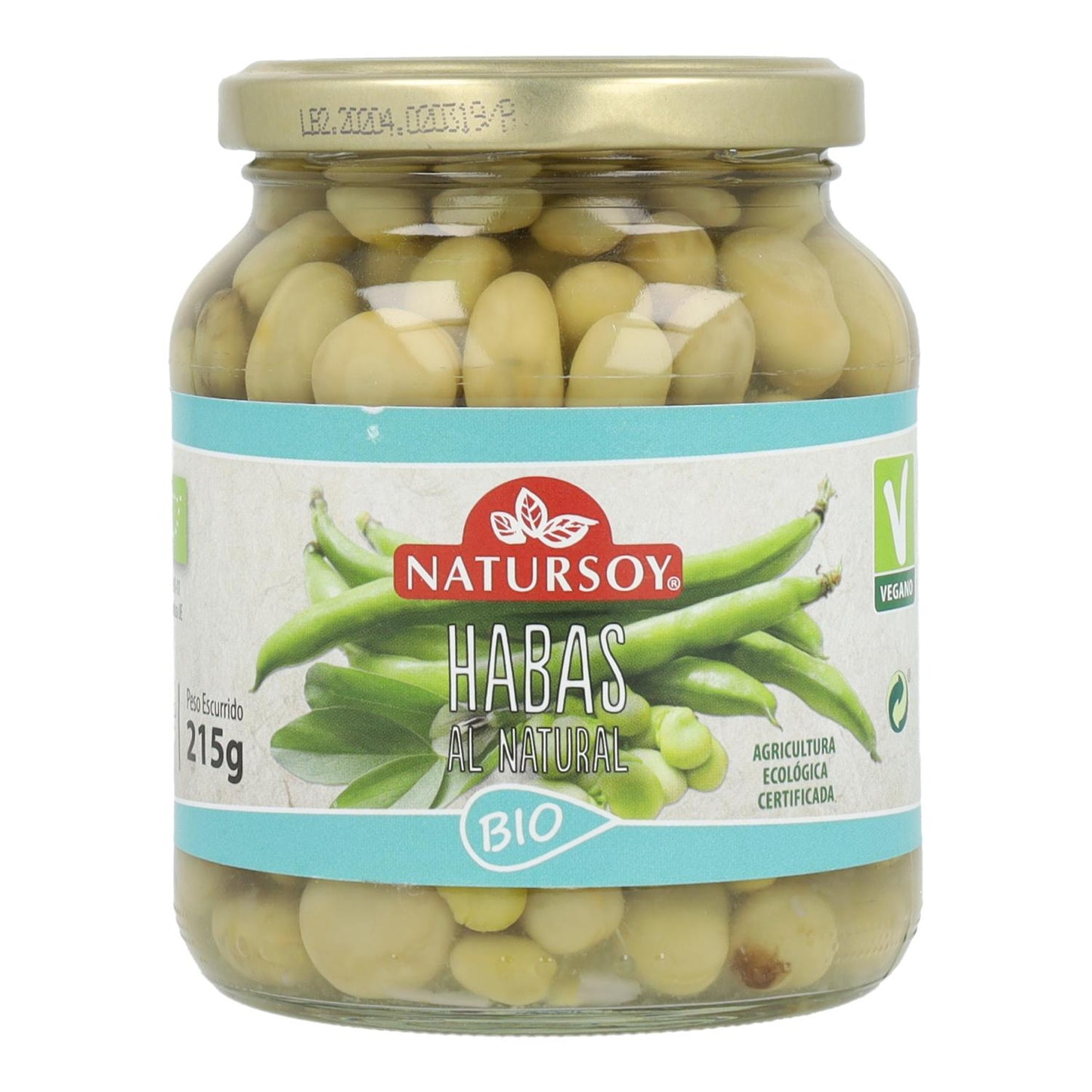 Habas al Natural, 350g. Natursoy