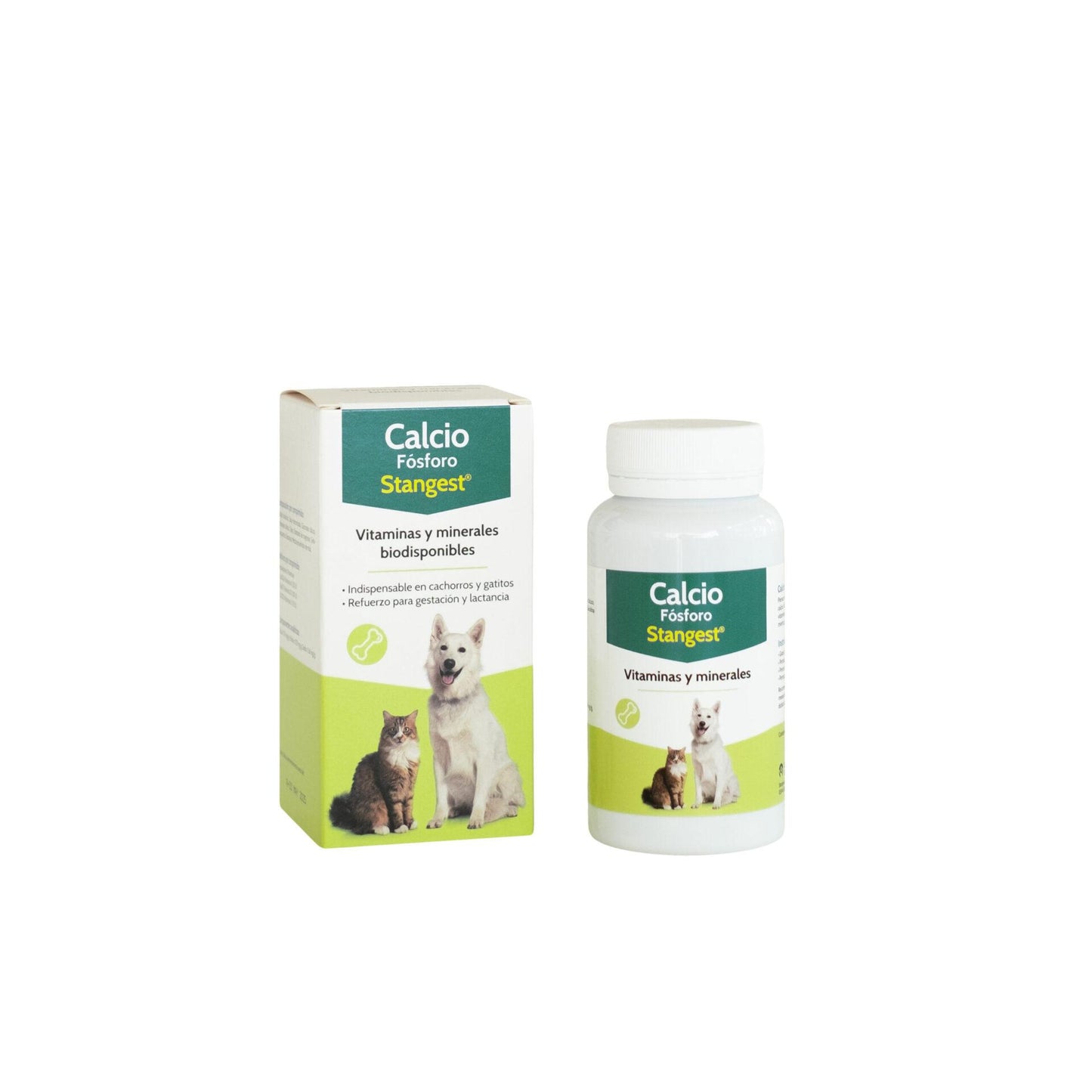 Stangest Calcio-Fósforo Suplemento Nutricional Mascotas 100 comprimidos