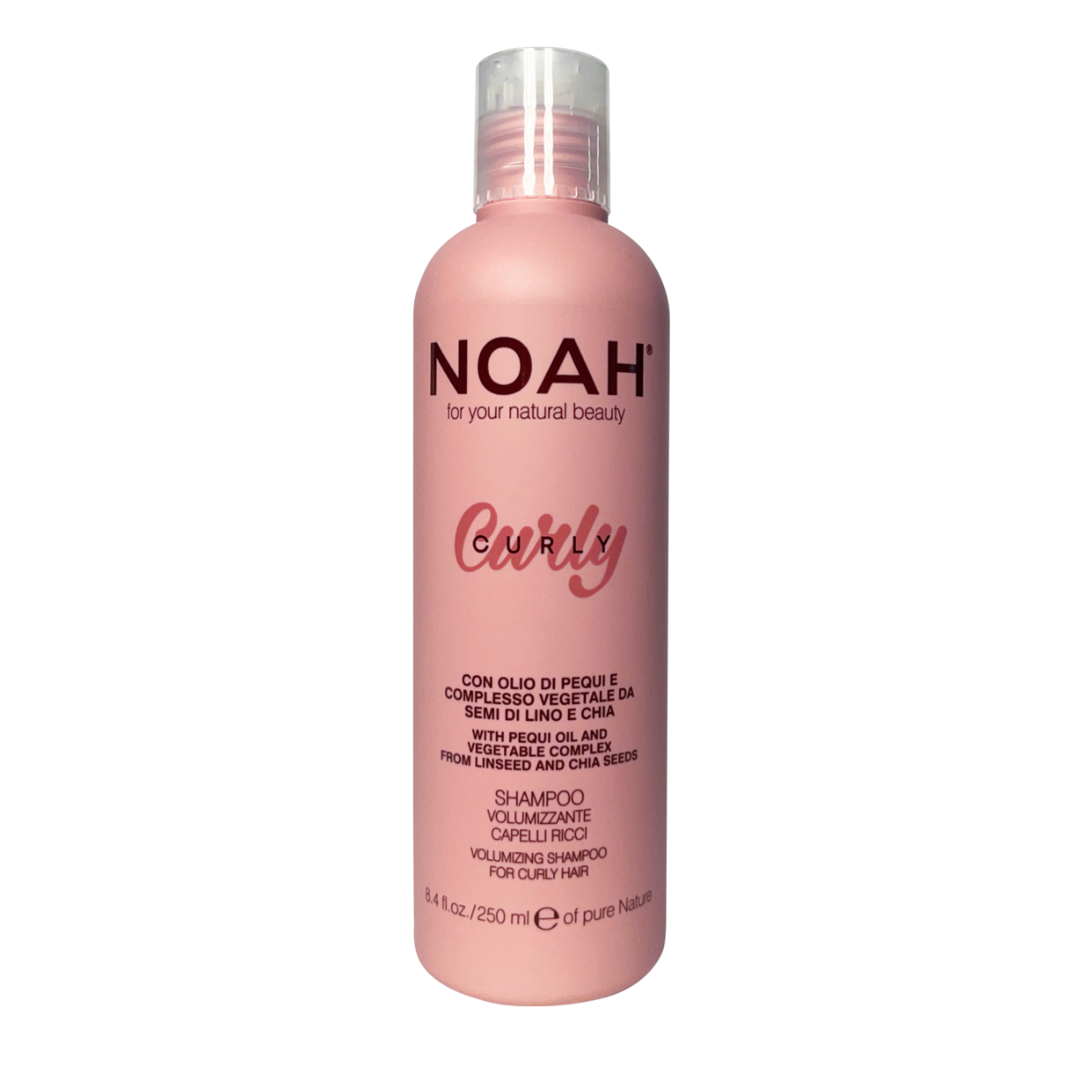 Champú voluminizador para cabello rizado Noah 250 ml
