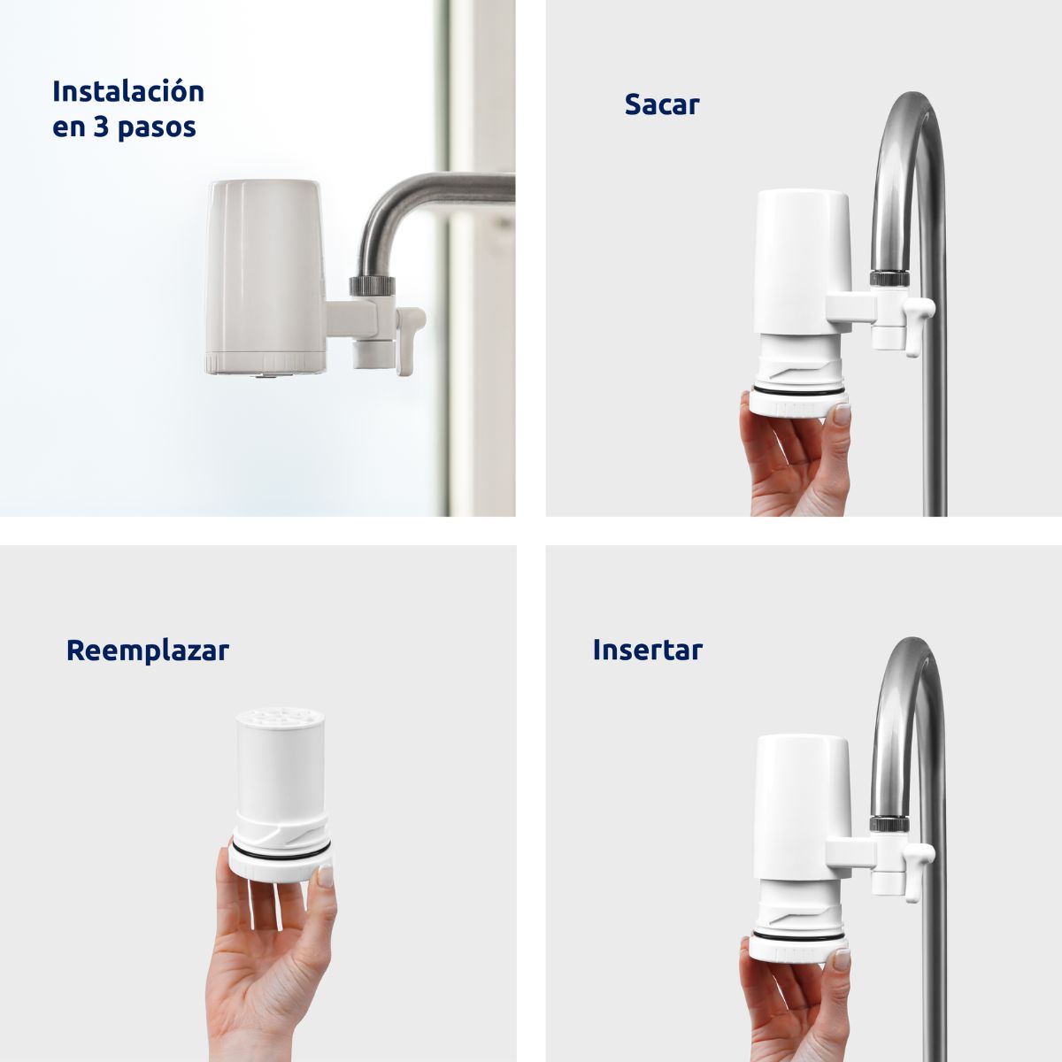 Pack 2 x Cartuchos para filtro Essential Tappwater