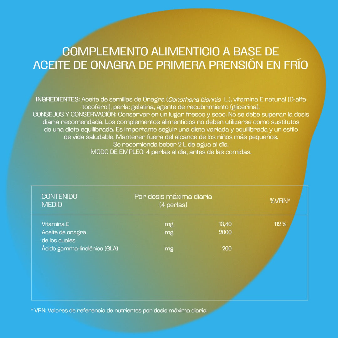 Aceite de Onagra BICENTURY 200 perlas
