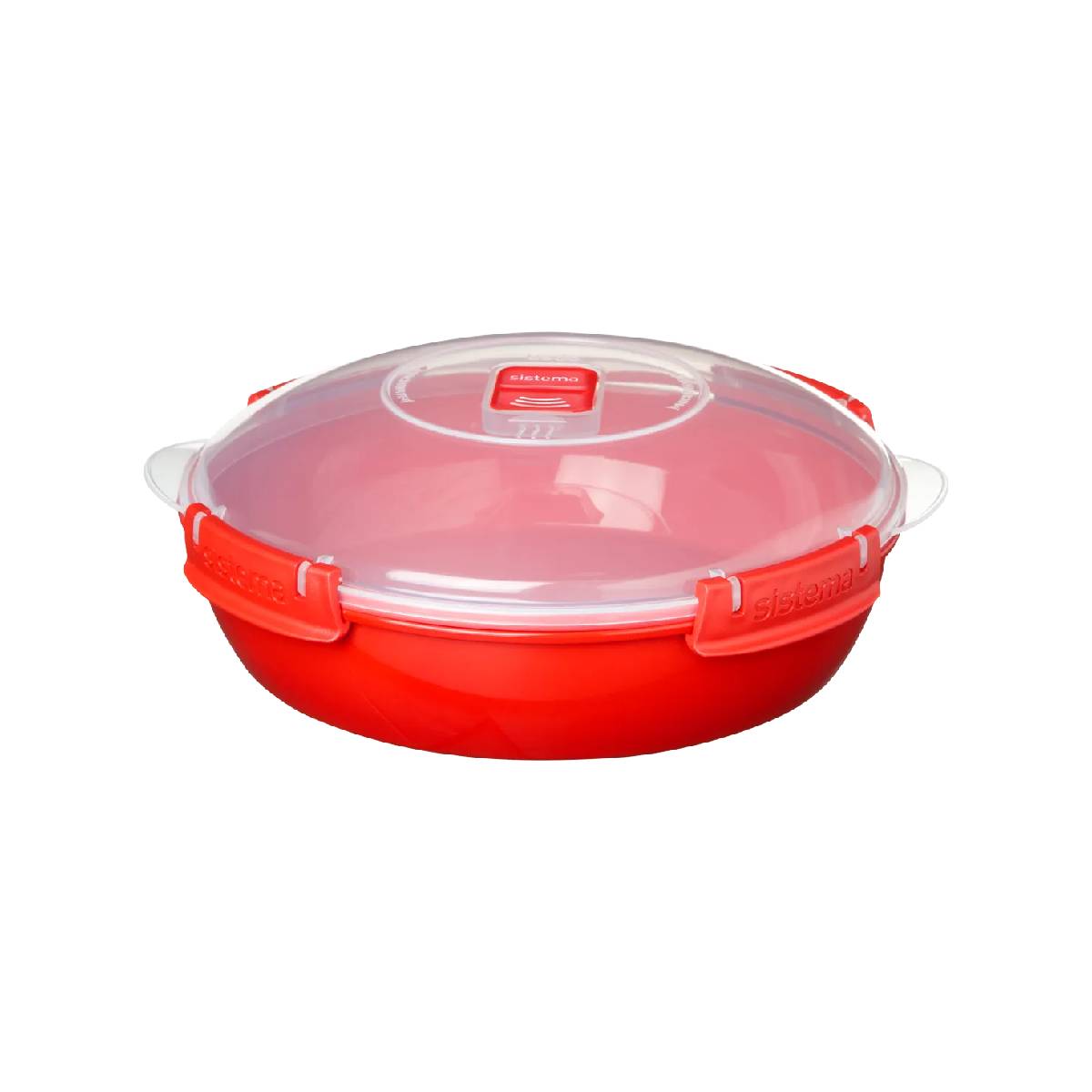 Recipiente Plato Redondo Sistema Microwave 1,29 ml