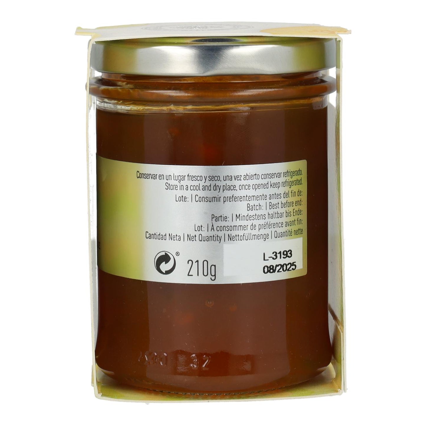 Mermelada de Albaricoque y Lima La Chinata 210 gr