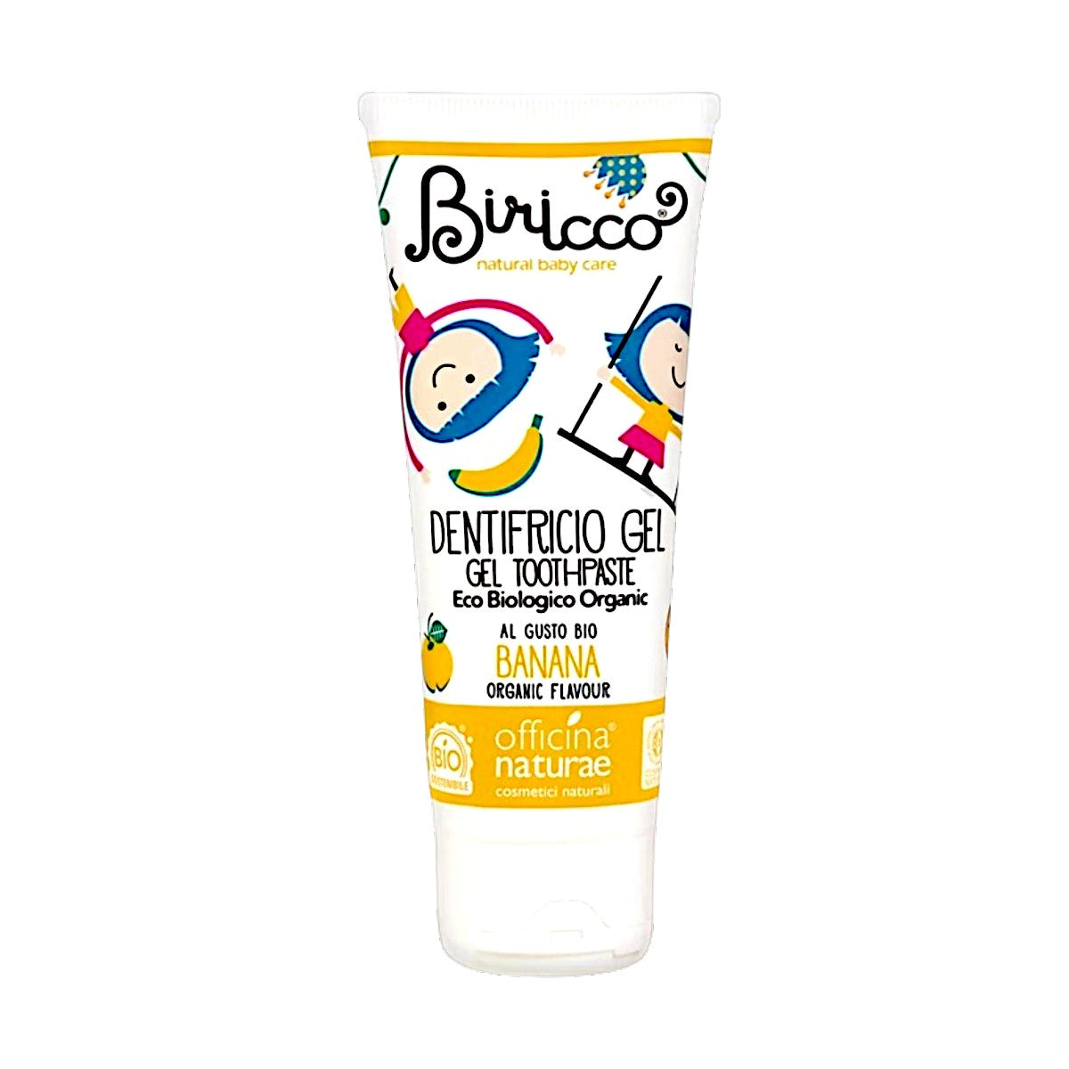 Pasta de dientes Kids Officina Naturae sabor Plátano 75 ml