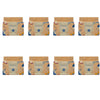 ECOBOOM- Pañal Ecológico de BAMBÚ Eco Boom. 70% Biodegradable, Hipoalergénico (TALLA 3/M, 6-10 KG, PACK 8 BOLSAS, TOTAL 256 PAÑALES)