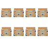 ECOBOOM- Pañal Ecológico de BAMBÚ Eco Boom. 70% Biodegradable, Hipoalergénico (TALLA 3/M, 6-10 KG, PACK 8 BOLSAS, TOTAL 256 PAÑALES)