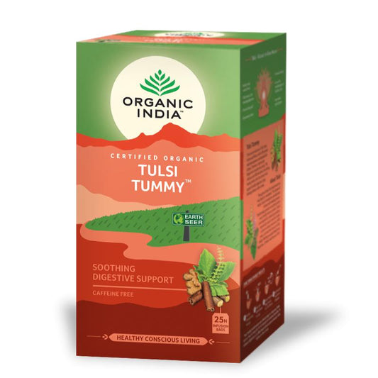 Tulsi Tummy Digestivo Calmante Organic India 25 bolsitas