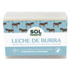 Jabón de leche de burra Sol natural 100g