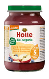 Tarrito Manzana con frutos del bosque Demeter a partir 8 meses Holle 220gr