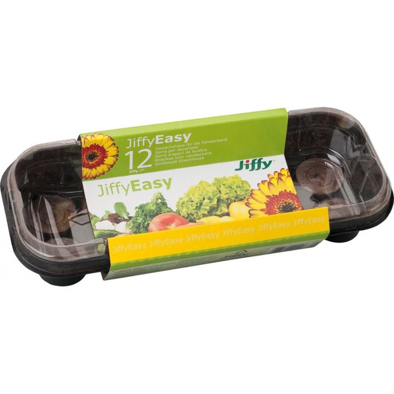 Bandeja Semillero con invernadero + 12 pastillas turba