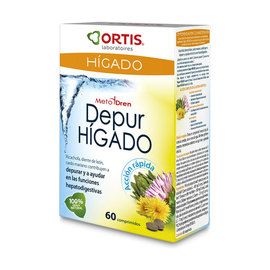 Metodren Depur Higado Ortis 60 Comp