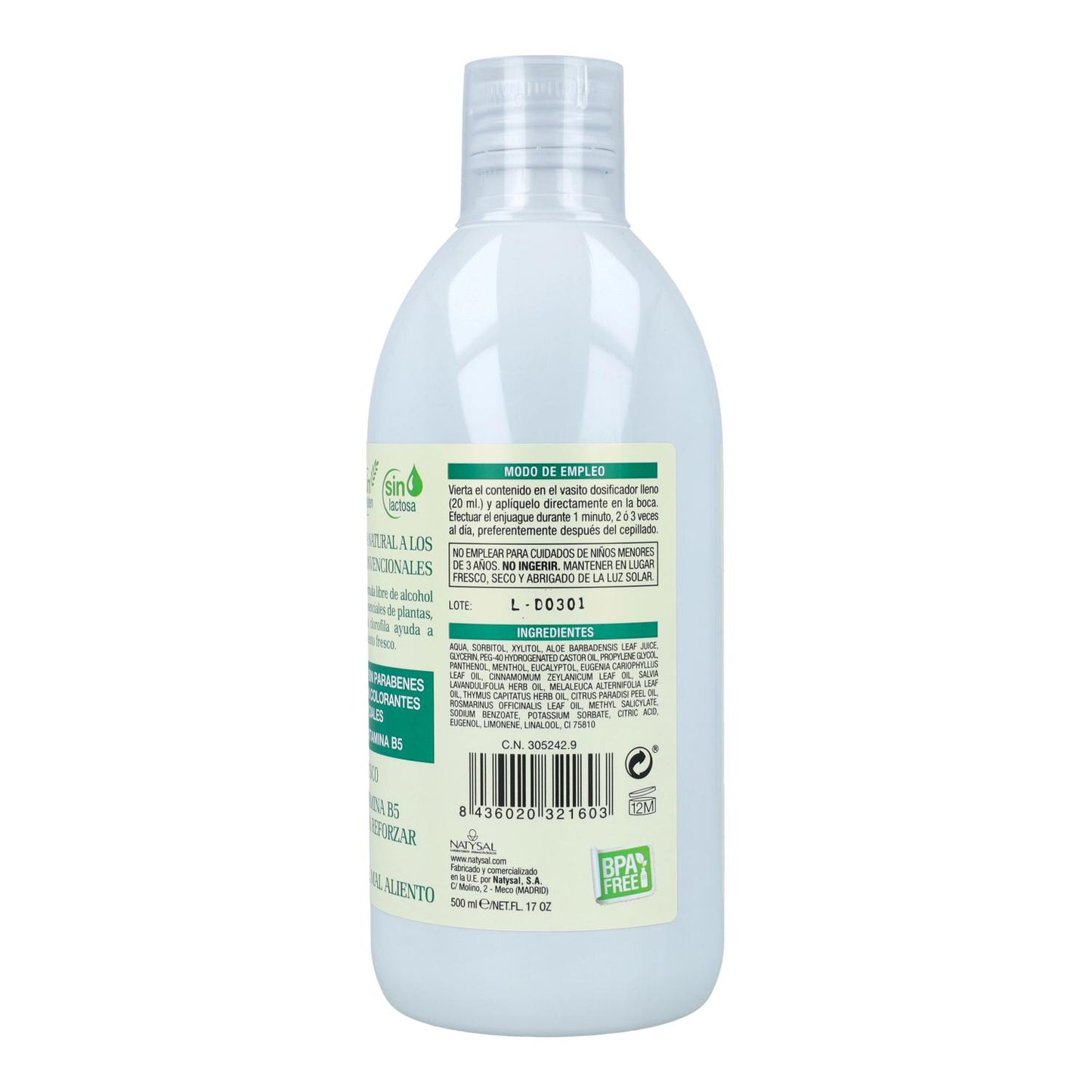 Colutorio Herbal Nature Natysal 500ml