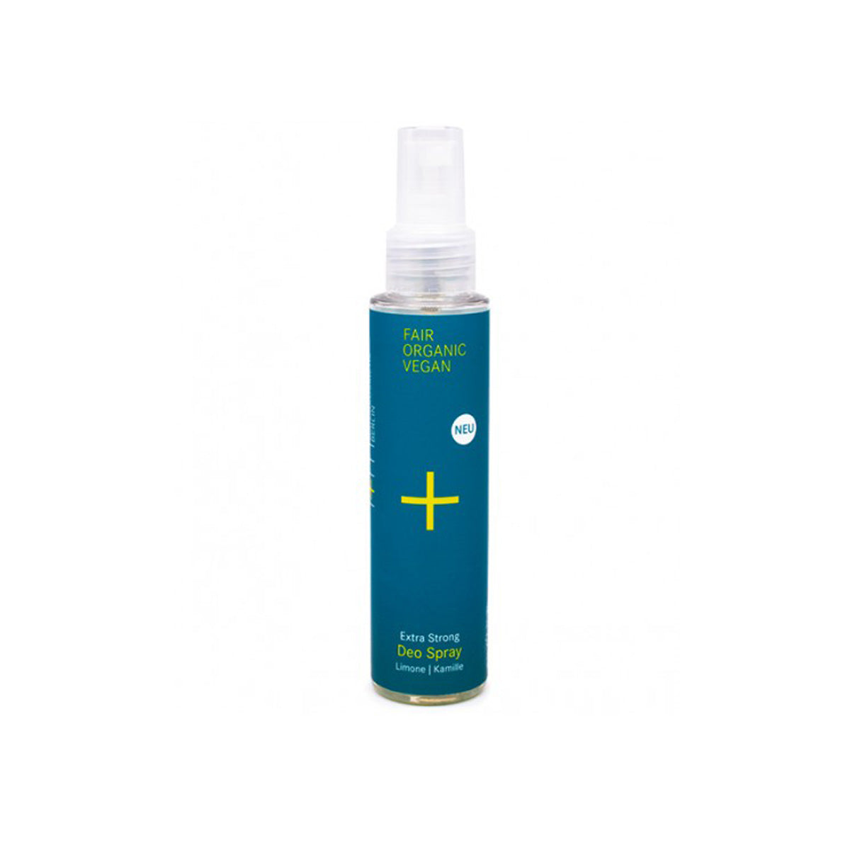 Desodorante Extra Fuerte en spray. 100 ml. Plástico reciclado y reciclable.