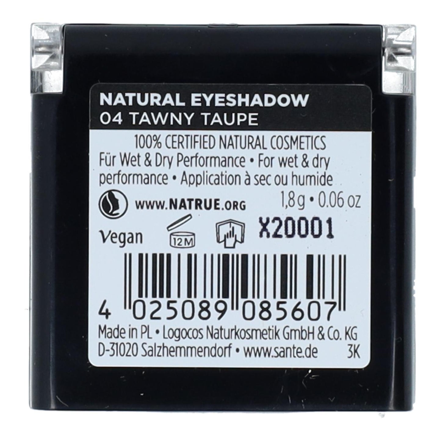 Sombra Ojos Mono 04 Tawny Taupe Sante 1,8 g