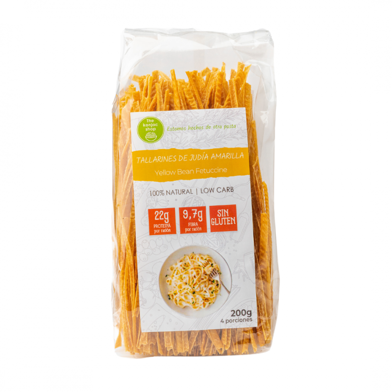 Tallarines de Judía Amarilla The Konjac Shop 200g