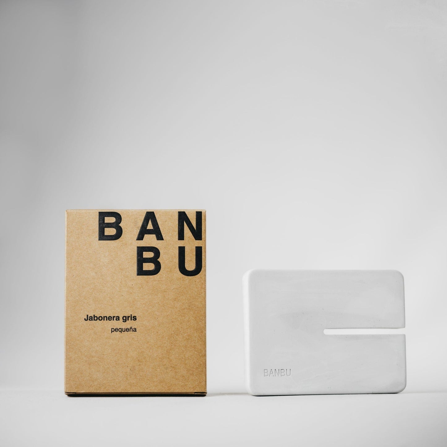Jabonera de piedra mineral super absorbente Banbu