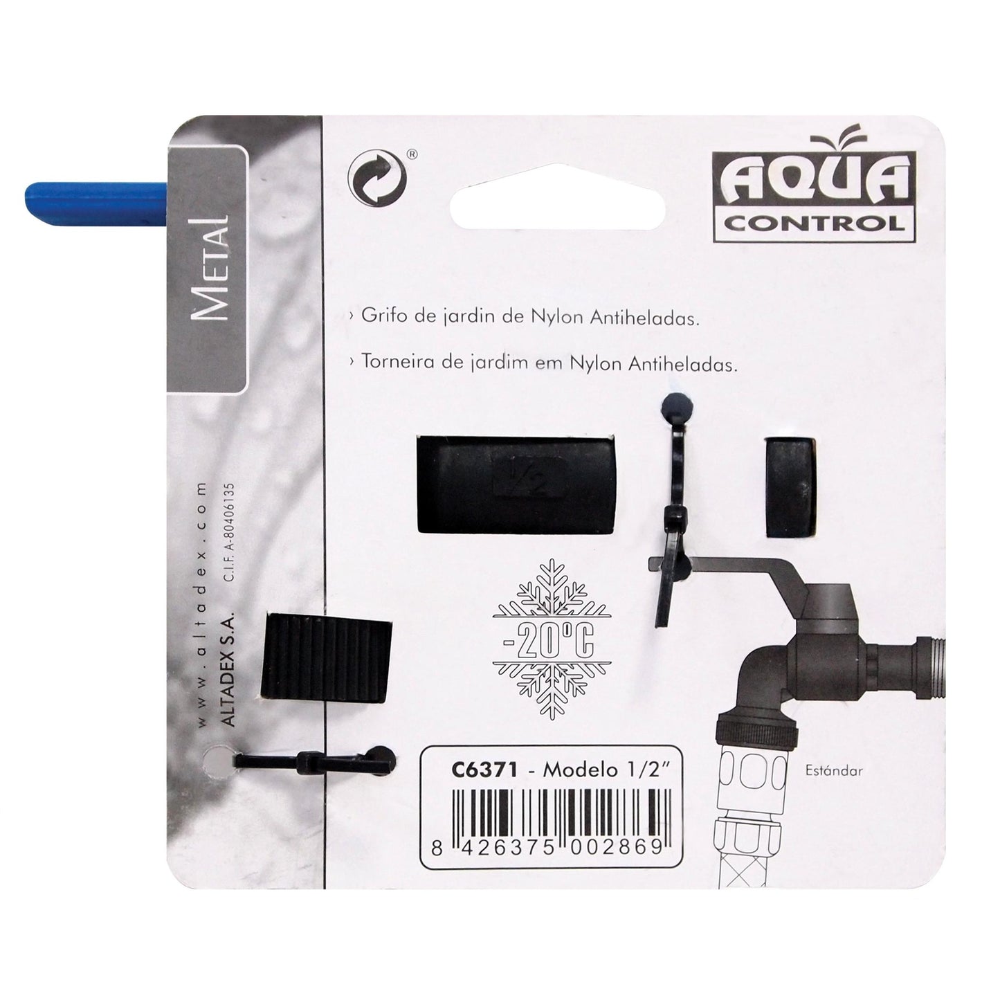 Grifo de jardín antiheladas Aqua Control 1/2"