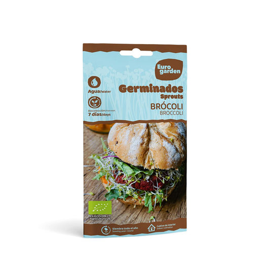 Semillas germinados eco Brocoli Eurogarden