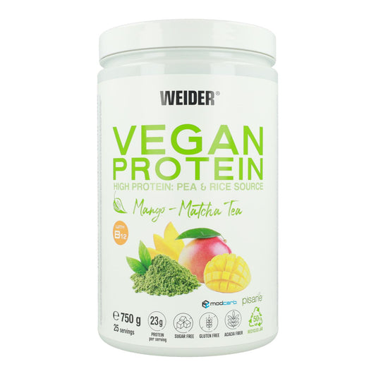 Vegan Protein - Mango Matcha, 750g. Weider