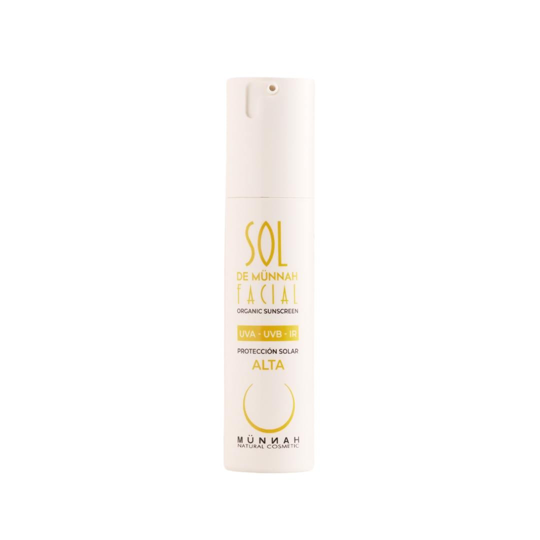 Protector solar facial SPF Münnah 50 ml