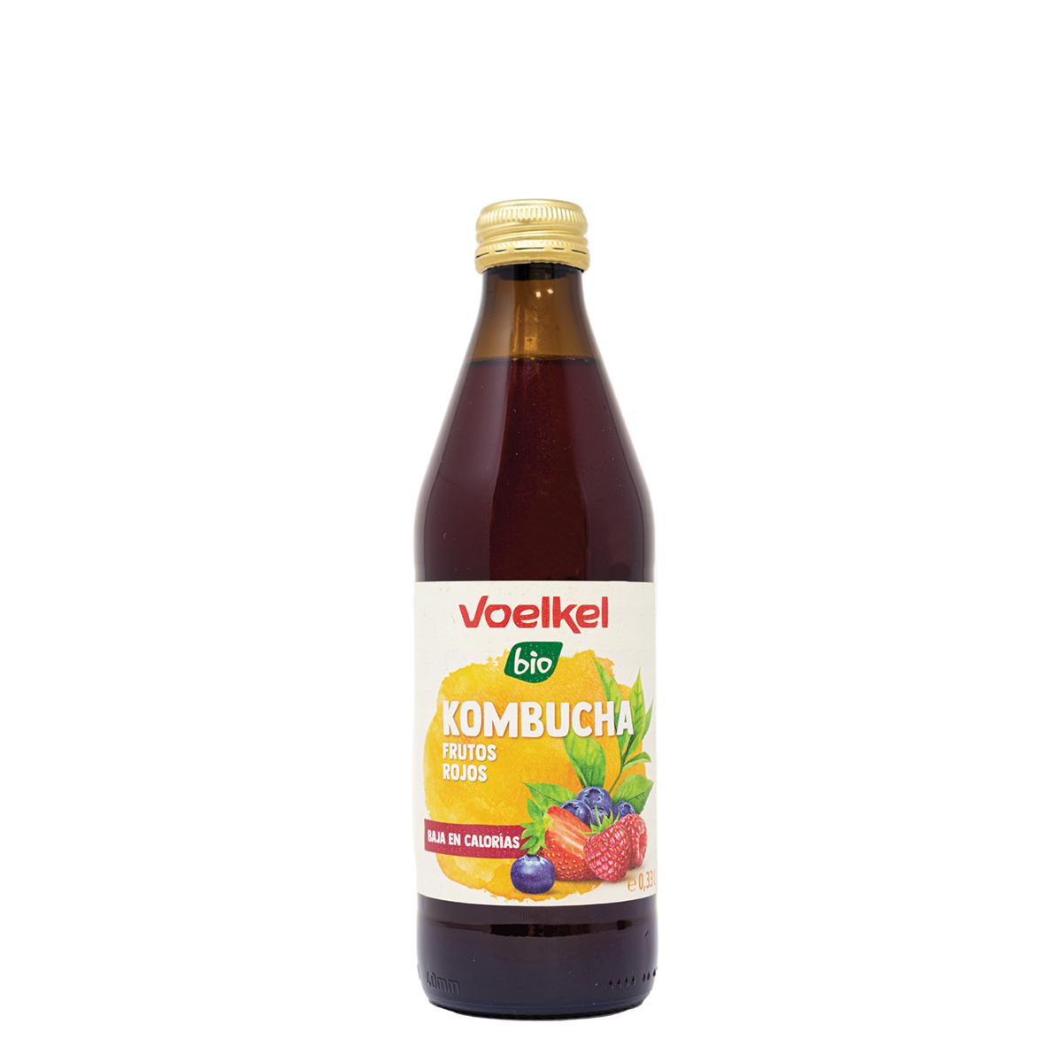 Kombucha Frutos Rojos Bio Voelkel 330 ml