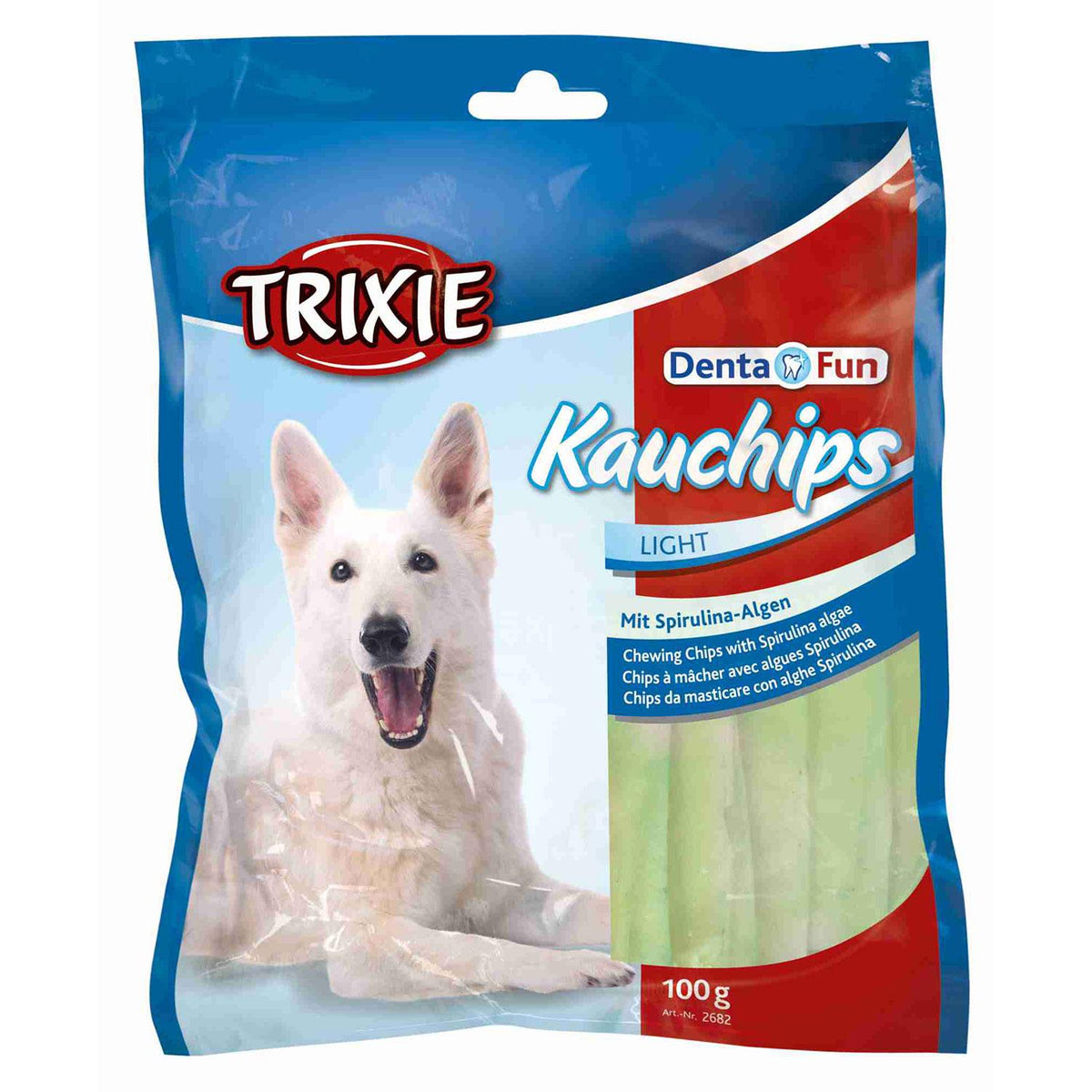 Trixie Chips masticables con Espirulina Denta Fun Light Trixie 100 g