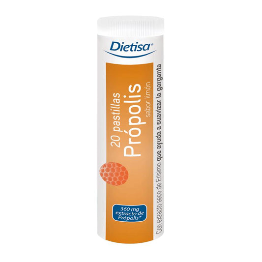 Propolis 20 Pastillas Sabor Limón Dietisa