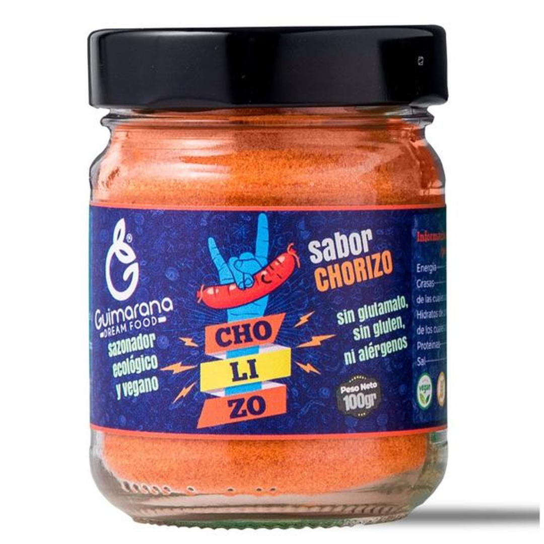 Sazonador chorizo vegano ECO "Cho Li Zo" Guimarana 100 g
