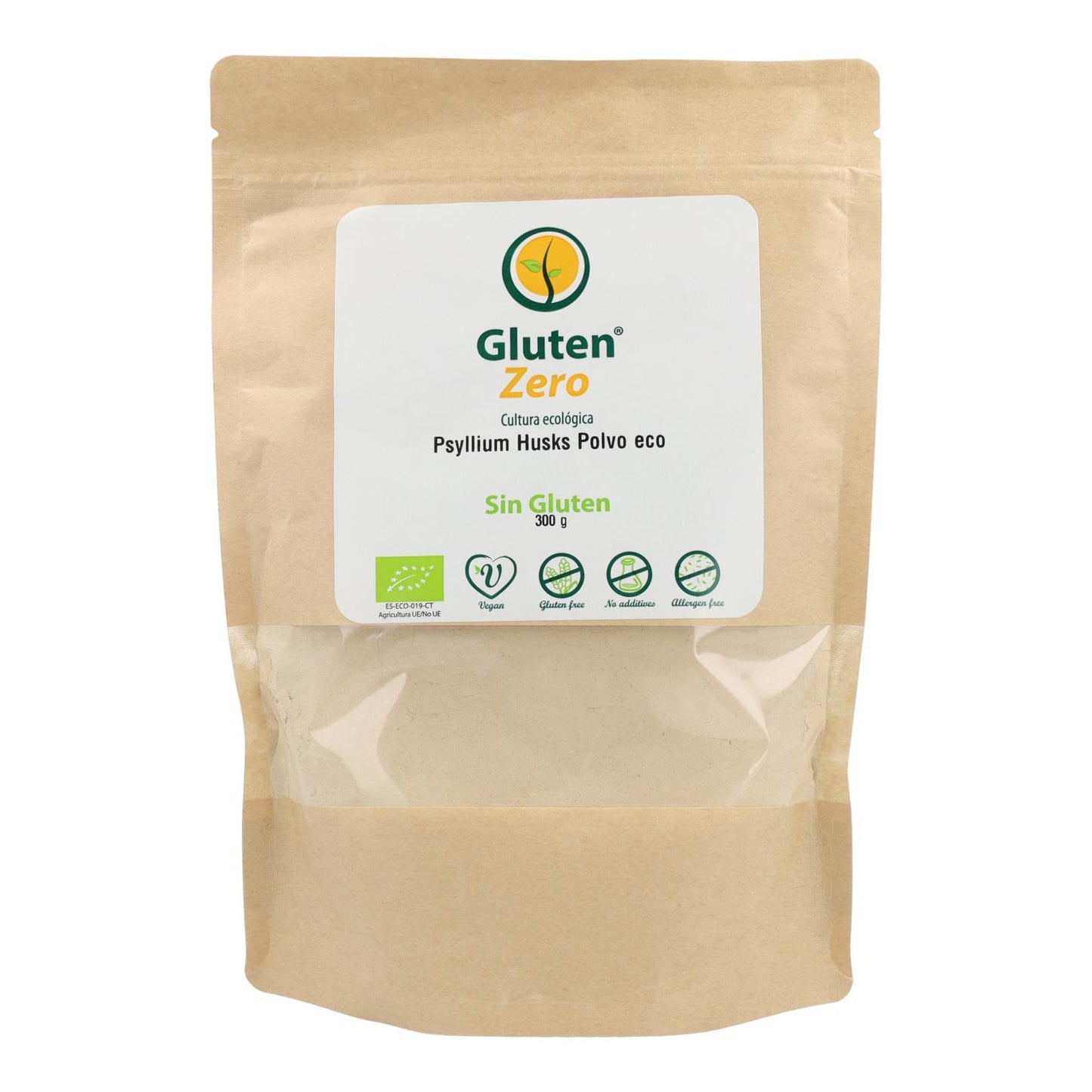 Psyllium Husk Sin Gluten 300G Gz Gluten Zero