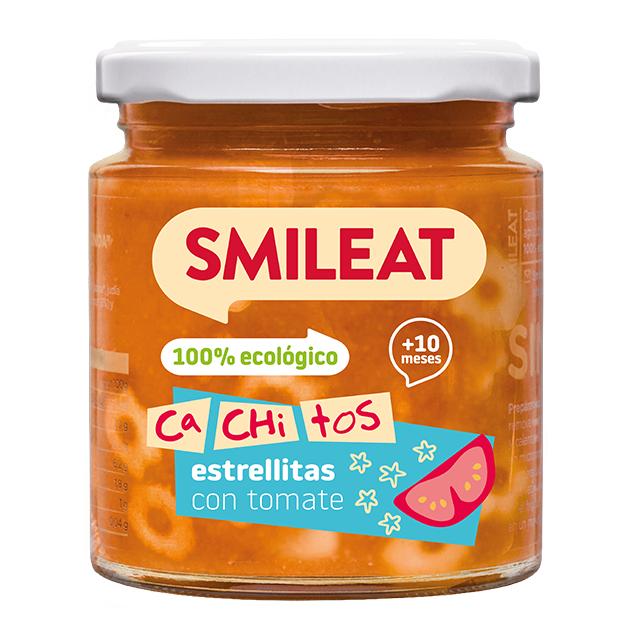 Tarrito Pasta con Tomate Ecológico CA CHI TOS Smileat, 230g