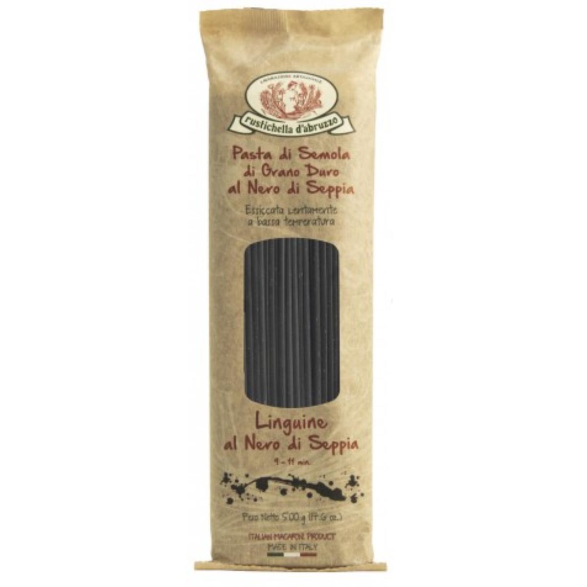 Linguine con tinta de sepia Rustichella D'Abruzzo 500g