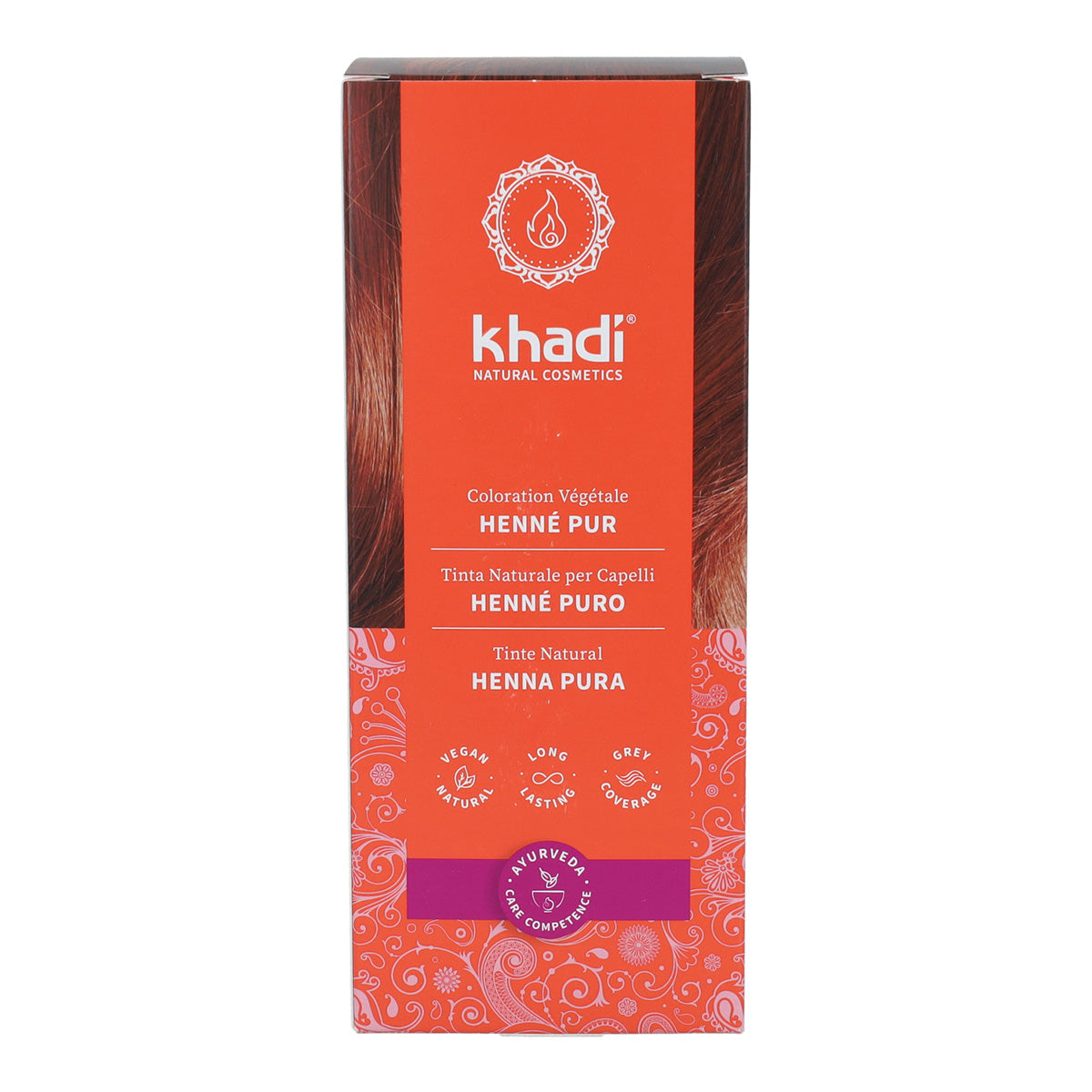 Tinte Henna natural Khadi 100 g