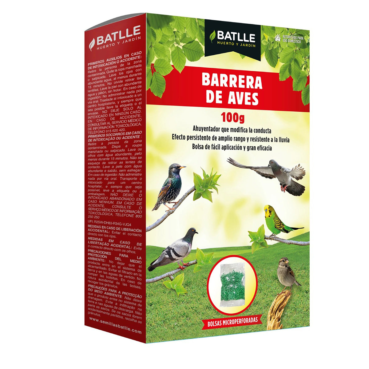 Repelente de aves Batlle 100 g