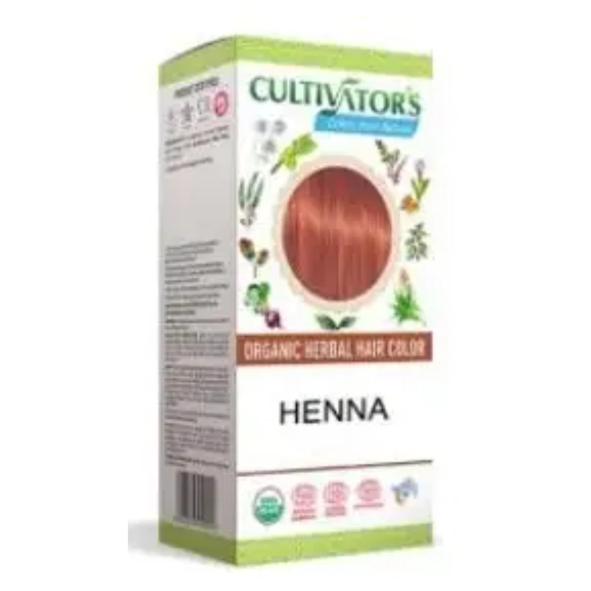 Henna tinte organico Cultivators 100gr. Ecocert