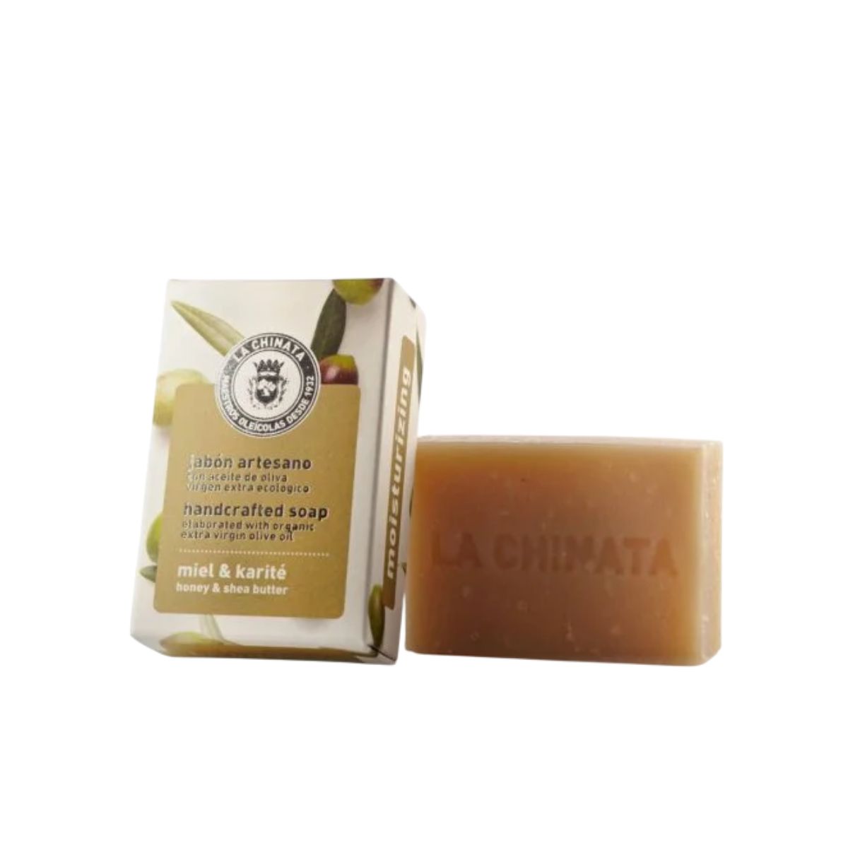 Jabón Artesano Hidratante Miel Karité  100 gr La Chinata