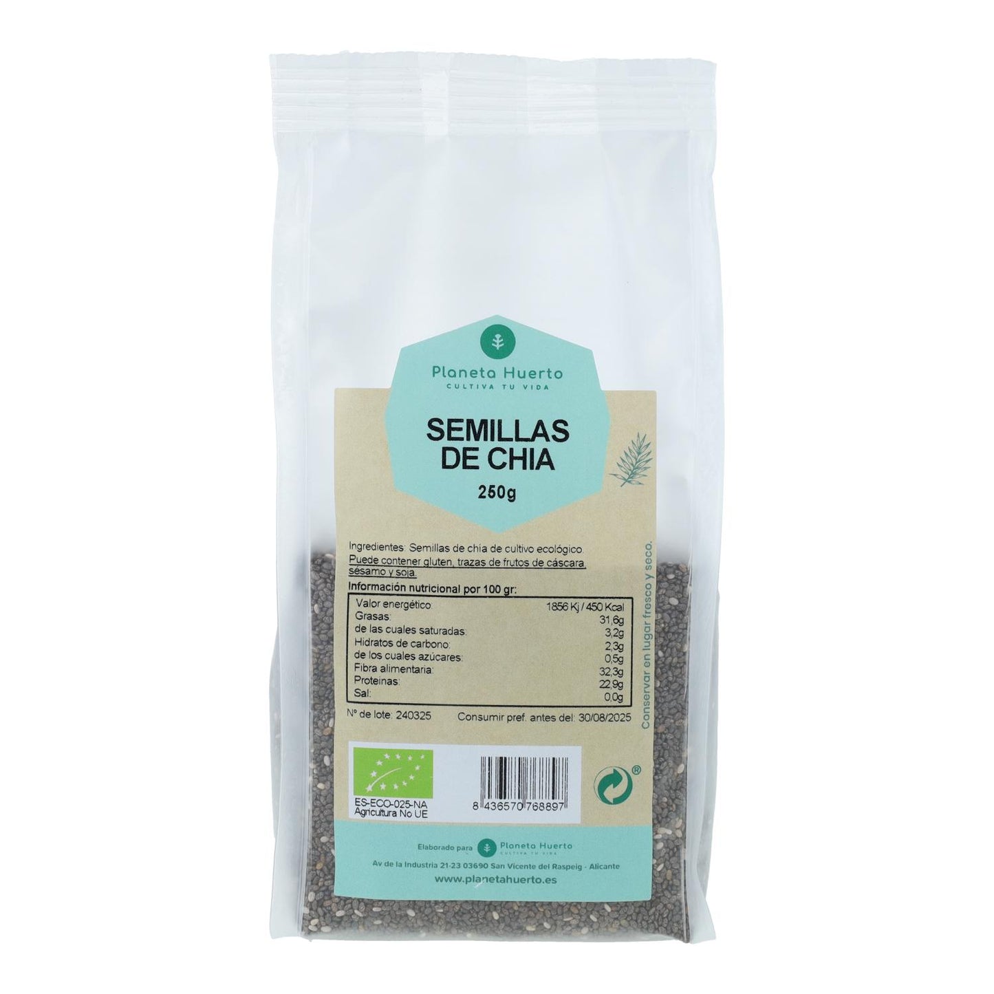 Semilla de chía ECO Planeta Huerto 250gr