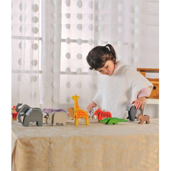 Juguete ECO Mono bambú, Everearth