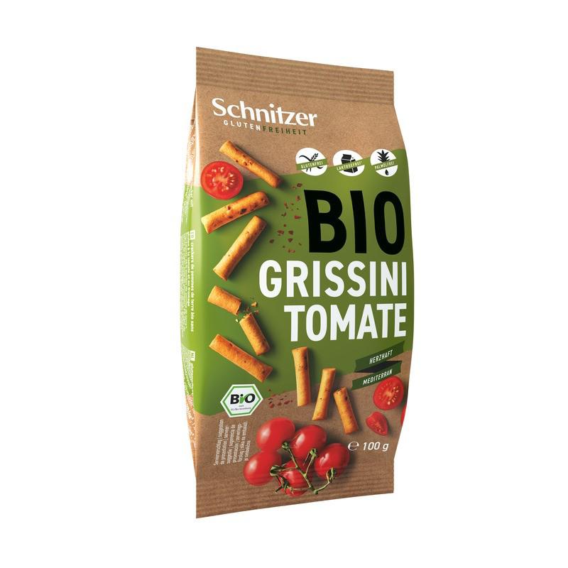 Palitos Grissini sabor Pizza Sin gluten Schnitzer 100 g
